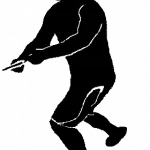 discgolfchris disc golf driving silhouette